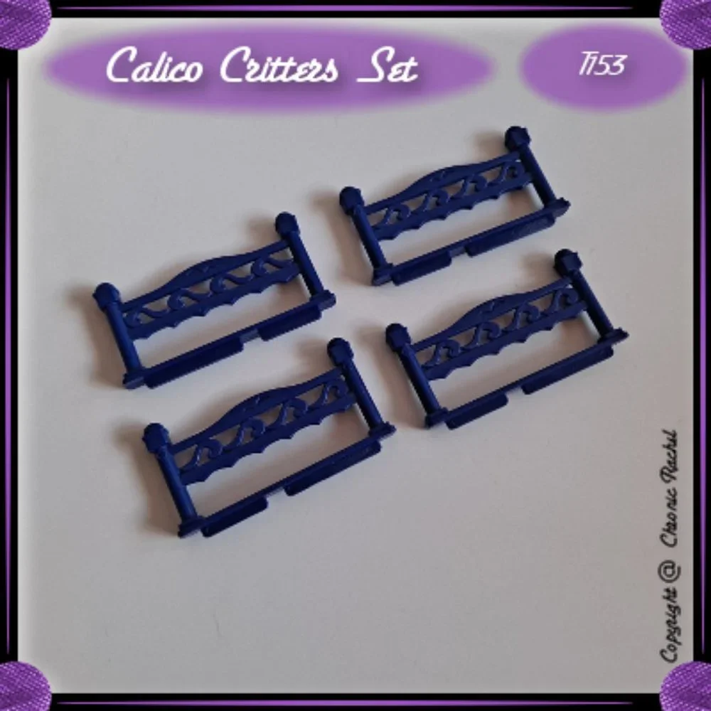 4-Piece Calico Critters Lighthouse Fence - Picture 2 of 2